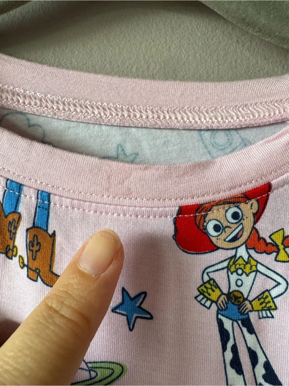 Little Sleepies x Disney Pixar Bamboo Pink Toy Story Long Sleeve PJ‎ Set 3T